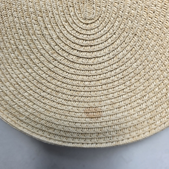 Straw Crossbody Half Moon Bag - Picture 9 of 9